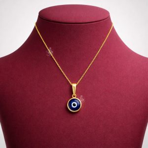 آویز طلا چشم&zwnj; نظر بدون زنجیر